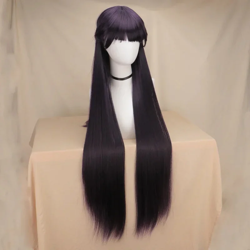 تأثيري أنيمي زواج سعيد ميو Saimori شعر مستعار تأثيري طويل الاصطناعية الشعر هالوين شعر مستعار للحفلات مع الانفجارات + غطاء شعر مستعار HH1299