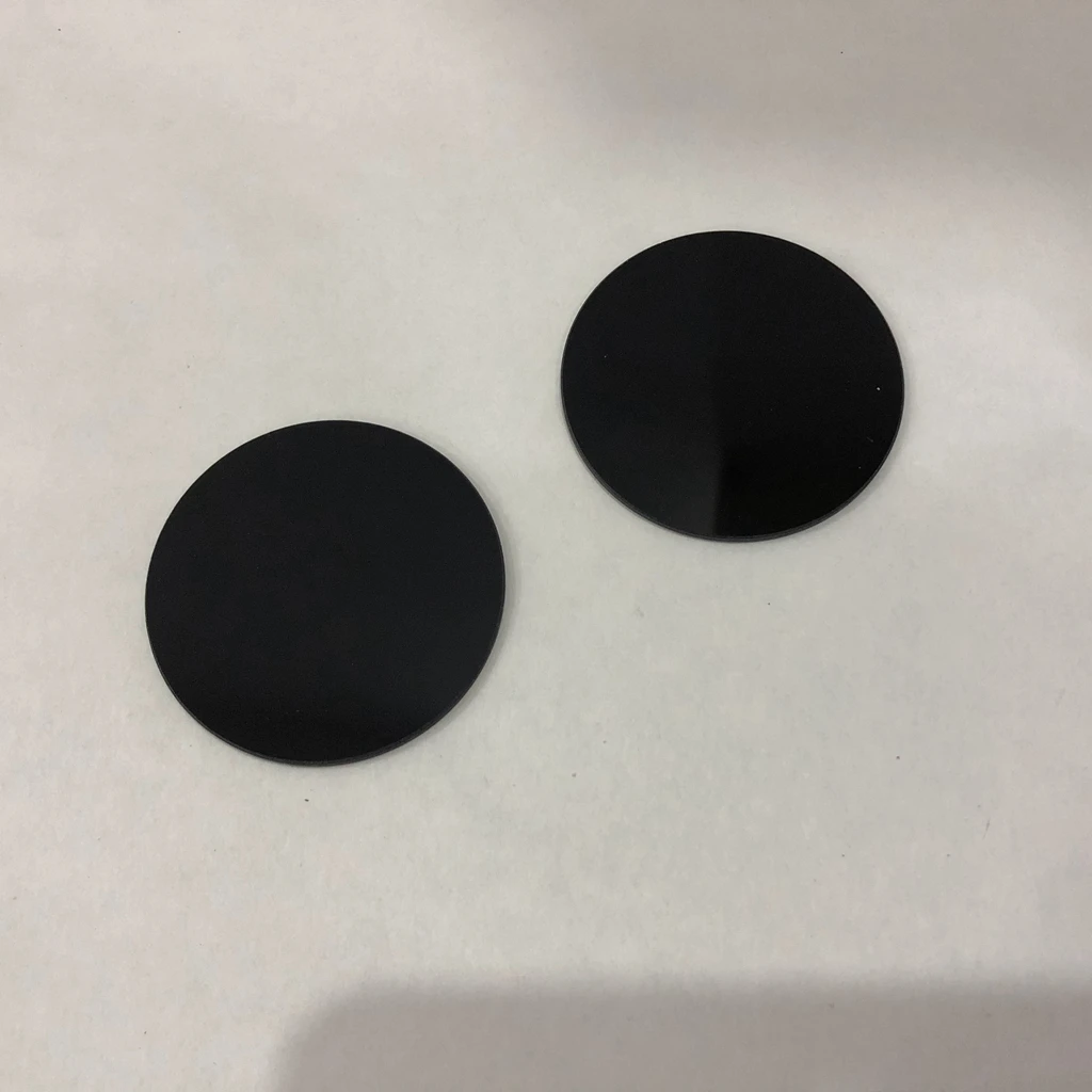 2 pezzi di dimensioni totali diametro 40mm 700nm vetro filtrante a infrarossi HB700 per telecamera IR