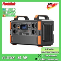 Flashfish F132 Portable Power Station1000w Solar Generator1041.6Wh LIFepo4 Outdoor Household Emergency Mobile Power Supply