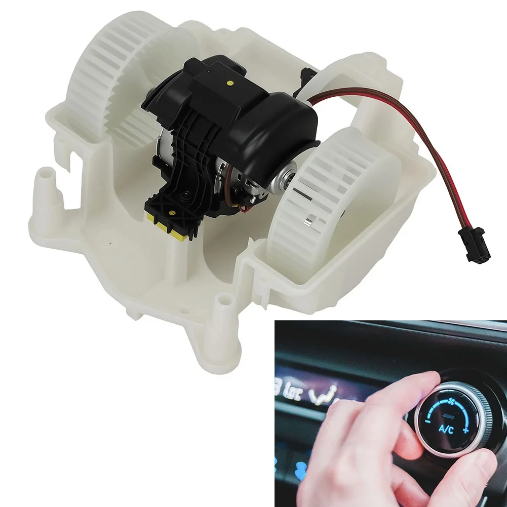 

Vehicle HVAC System Heater Blower Motor HVAC Fan Replacement Front Heater Blower Motor Direct Replacement Installation