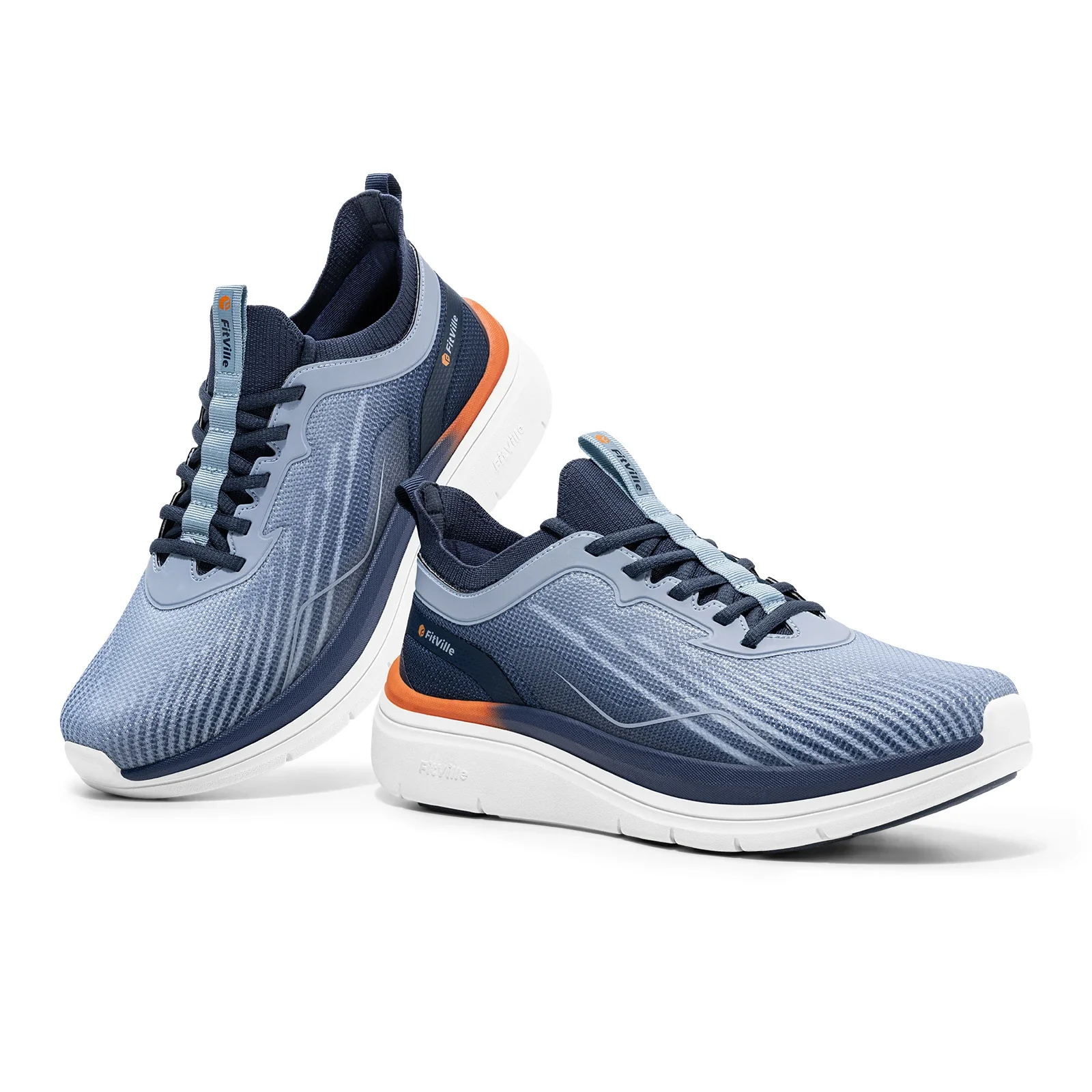 FitVille Extra Wide Toe Herren-Wanderschuhe, wasserabweisende Freizeitsneaker, Sportschuhe für Herren, rutschfest, lindert Fußschmerzen. – Detail 22