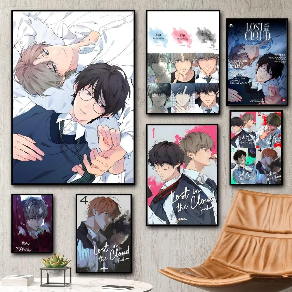 Póster de pintura clásica Lost In The Cloud: decoración de pared duradera resistente al agua sin arrugas para todos los espacios