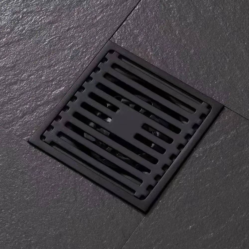 Gray Floor Drain Cover Stainless Steel Deodorant Anti Insect Strainer Bathroom Drainage Laundry Room Sink Accessories