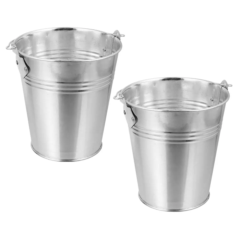 

2 Pcs Barbecue Oil Bucket Grease with Lid Grill Bbq Gadgets Accessories Drip for