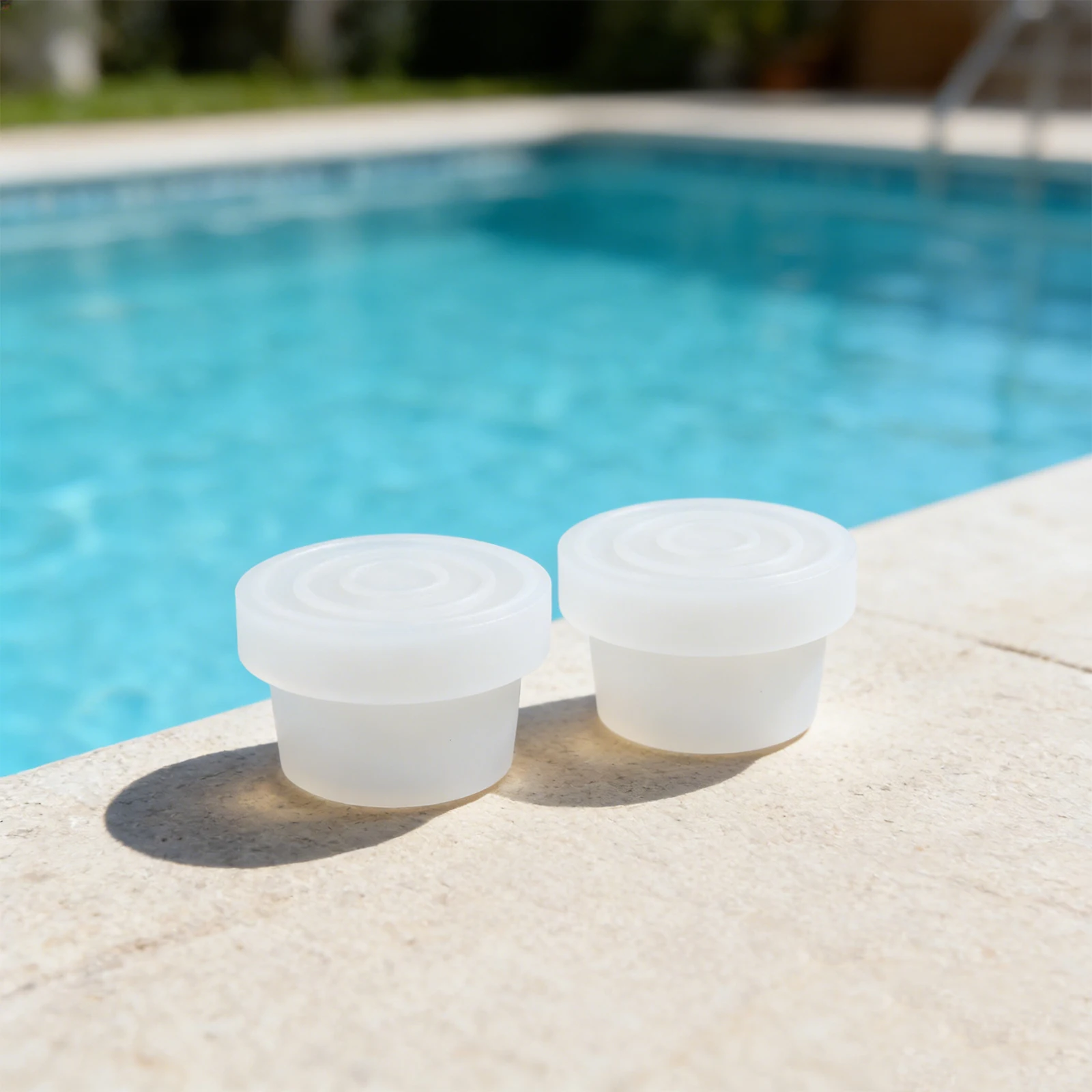 Pool Ladder Bumpers Engineered for 1.90 Inch Tubing Inner Diameter Deliver Consistent Performance in Outdoor Pool Environments