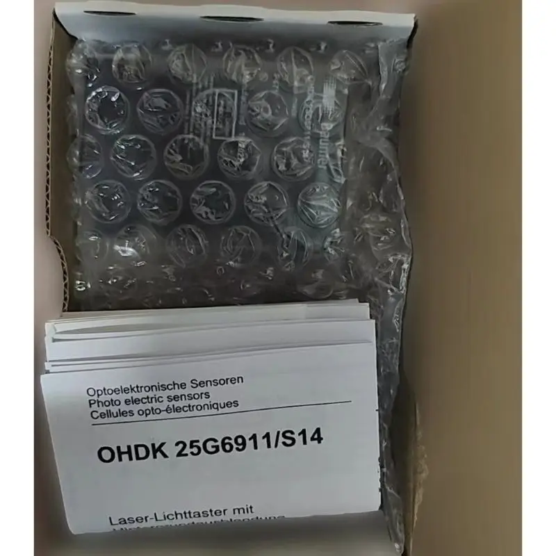 New OHDK 25G6911/S14, diffuse reflection photoelectric sensor OHDK 25G6911 S14, fast shipping