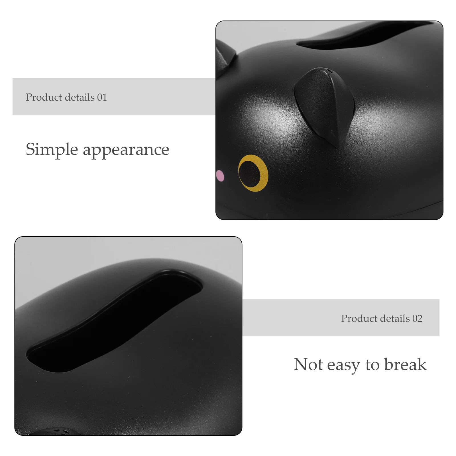 

Cute Cat Box Holder Napkin Organizer Tissue Storage Case For Bedroom Desktop Tabletop Decorative Cartoon Napkin Box Tissue