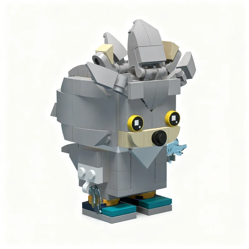 159 adet MOC Gümüş Kirpi Brick - Model Kit Sonic incelemesi ve fiyatı