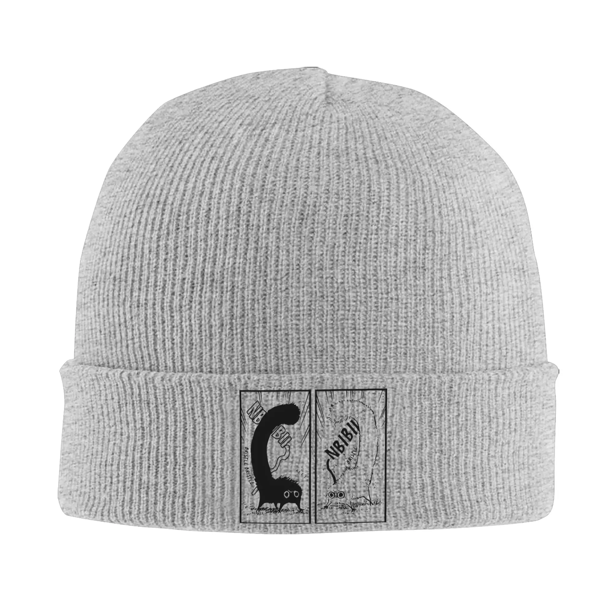 Mystic Brushbuddy Witch Hat Atelier Knitted Hat Women's Men's Skullies Beanies Autumn Winter Hat Acrylic  Crochet Melon Cap