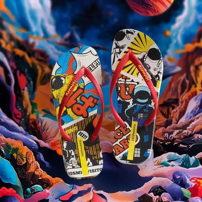 Women Flip Flops Cartoon Children's Slippers With Anti-slip Design Cool Boys' Slippers Bathroom Flip-flops Women Sandals
