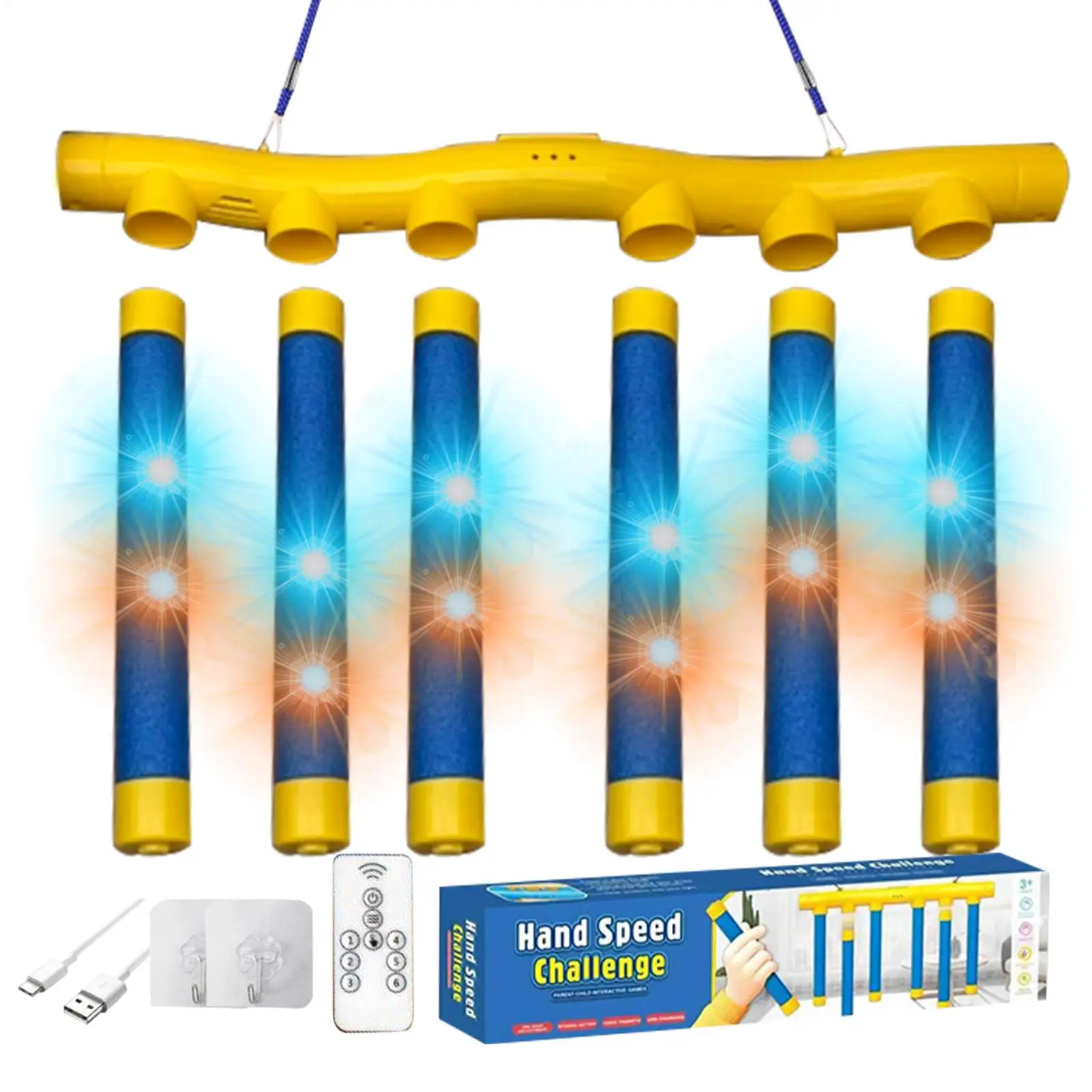 

3-регулируемая скорость, рефлекторная игра, палочки для ловли, интерактивная игра для координации рук и глаз, обучающая игрушка, образовательная деятельность