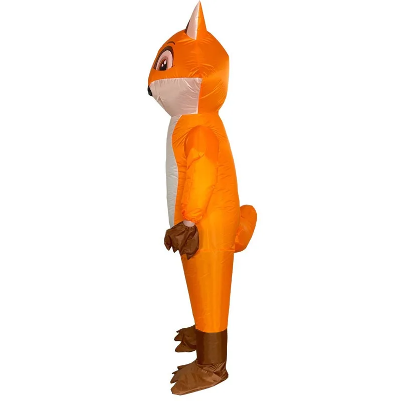 Fox Inflatable Costume Cartoon Character Mascot Outfit for Parties Animal Performance Cross-Border Amazon Comedy Prop