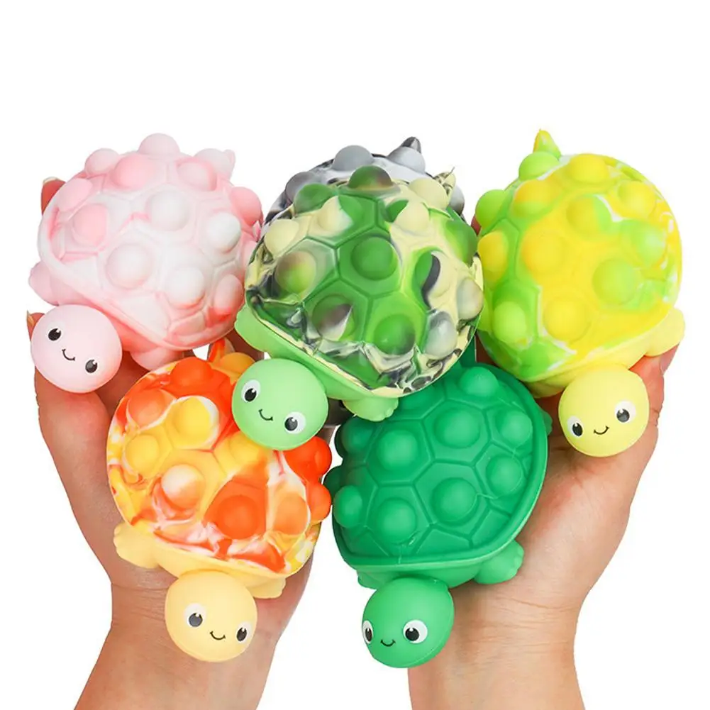 3D Turtle Adult Sensory Stress Squeeze Toy Home Decor Squishy Relax Toys Classroom Office Party Favors Entertainment Games