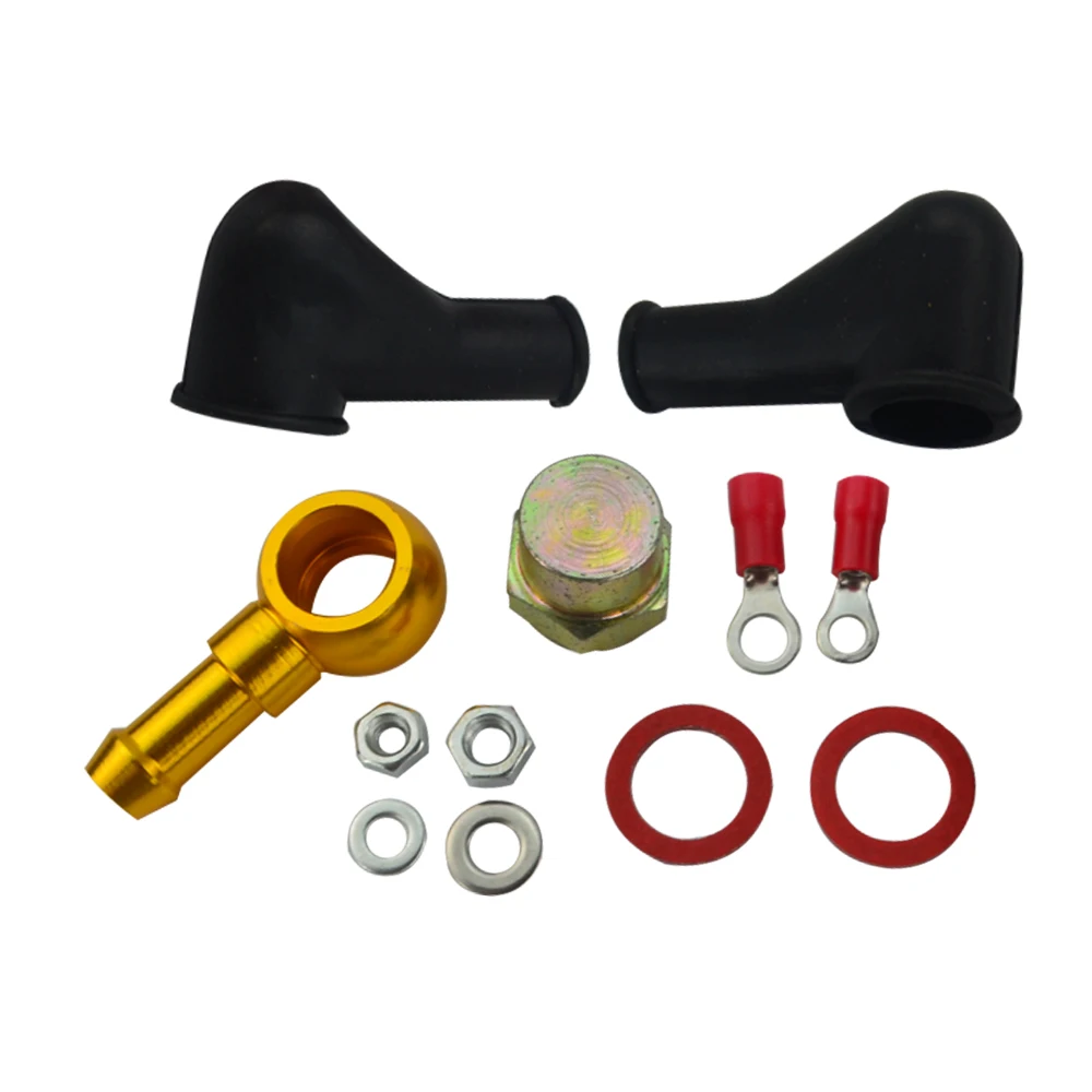 WLR RACING - 044 FUEL PUMP BANJO FITTING KIT HOSE ADAPTOR UNION 8MM OUTLET TAIL WLR-FK046