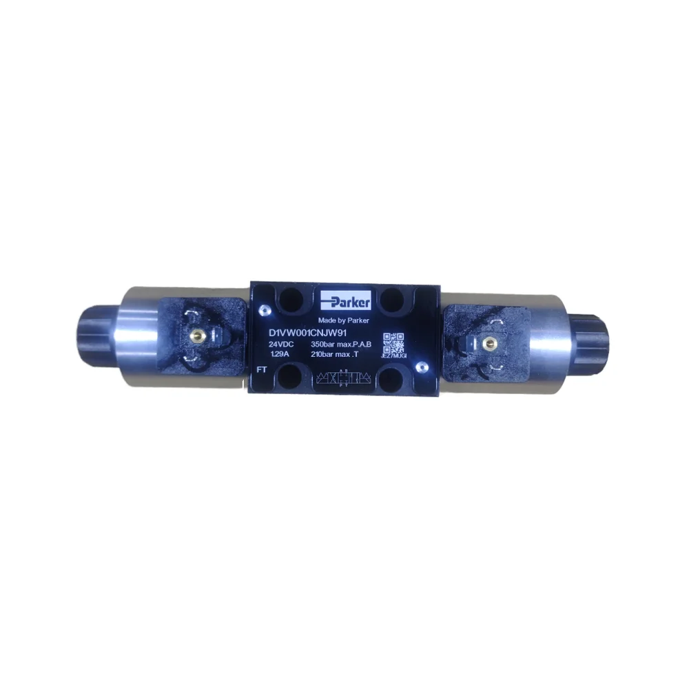 Factory Direct Parker D1VW008CNJW91 24V 6mm Solenoid Directional Valve D1VW Series Directional Control Valve Standard NG06