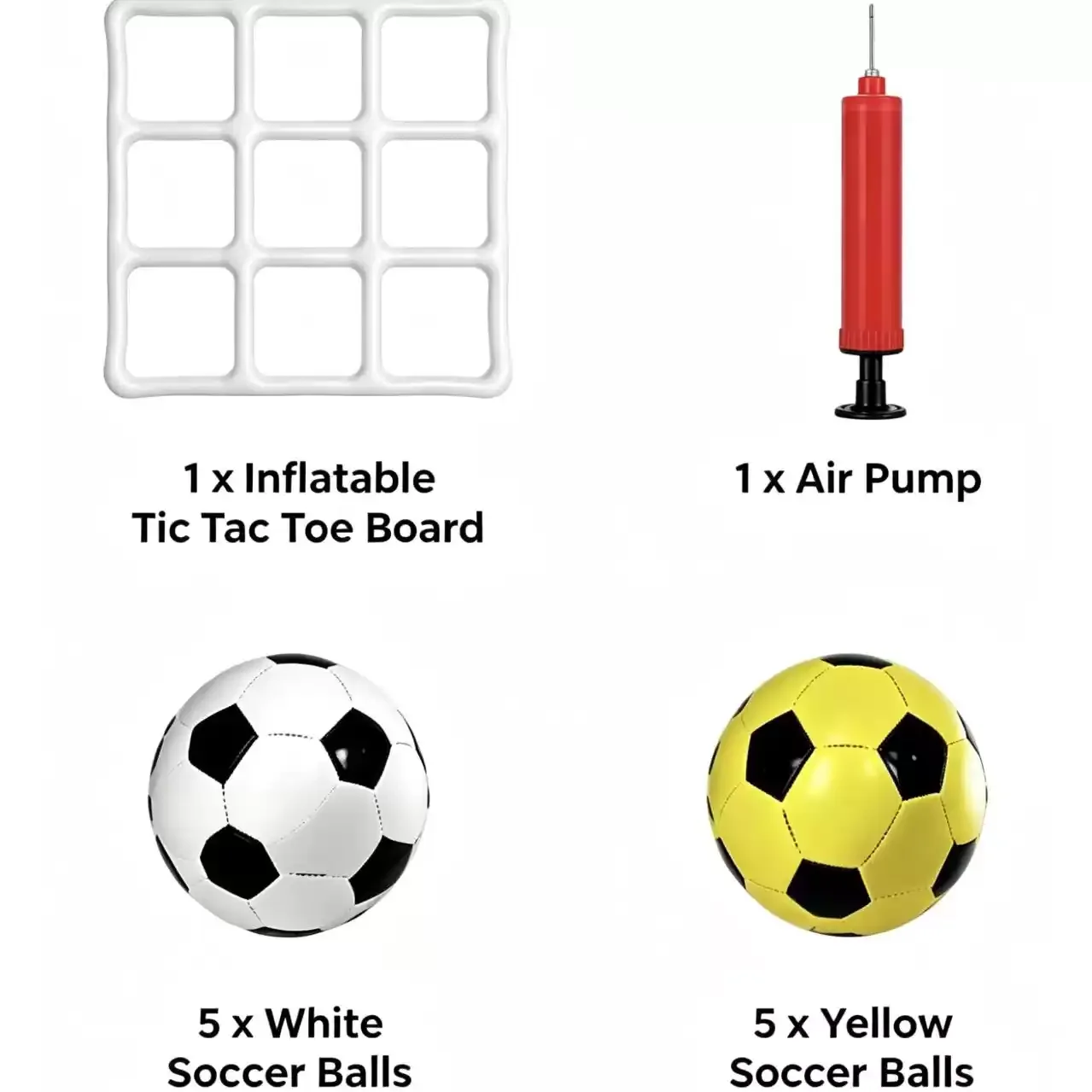 Swimming pool set multiplayer game floating row football water adult water swimming ring