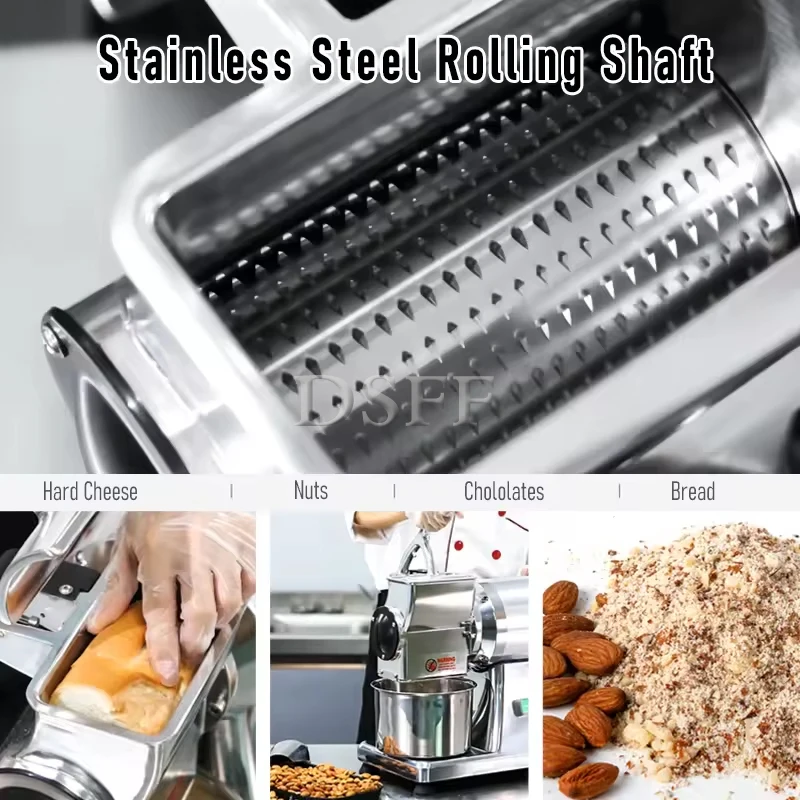 A Professional Cheese Grinder Manufactured In The Factory - Stainless Steel Peanut Nut Chopper