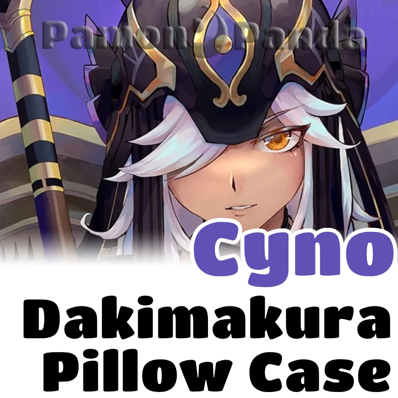 Cyno Dakimakura Genshin Impact Game Hugging Pillow Case Full Body Cushion Cover Pillowcase Home Bedding Decor Otaku Gift MYT