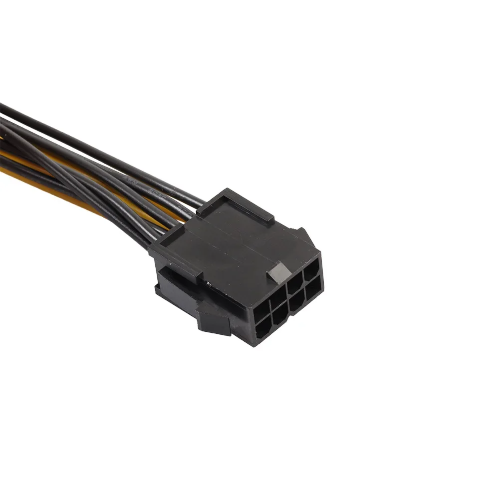 PCI Express 8 Pin to Dual 8 (6+2) Pin PCIE Power Cable VGA Graphic Video Card GPU Adapter Power Supply Splitter Cables