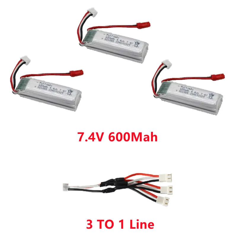 A280 Professional Brushless 6-Axis Gyroscope 6G/3D LED Searchlight RC Remote Control AirPlane Spare Parts 7.4V 600Mah Battery