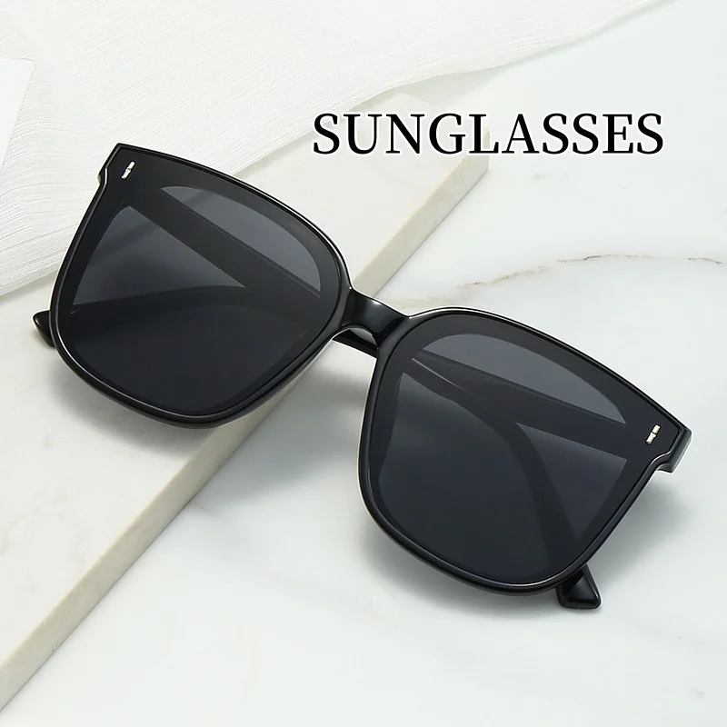 

New Luxury High Definition Polarized Sunglasses Oversized Frame UV400 Shades Eyewear Fashion Vintage Sun Glasses for Women