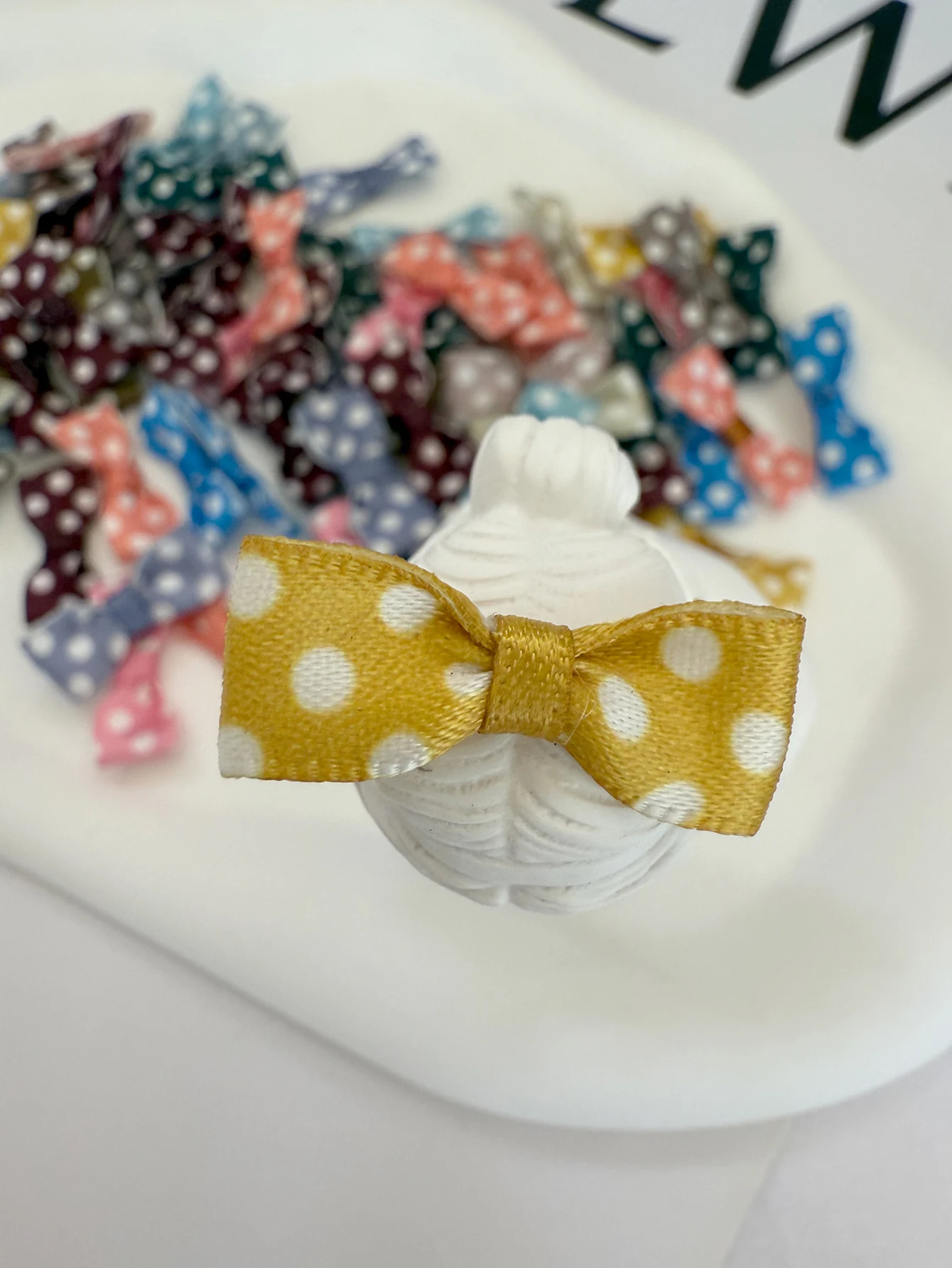 Mini Polka Dot Bow Waist Bow Tie Clothing Diy Accessories Jewelry Small Bow Tie Headwear Accessories