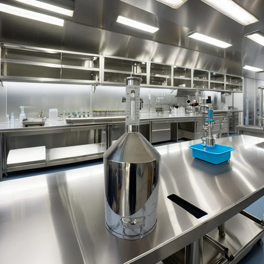 10L 20L Stainless Steel Prover Tank Seraphin Type Measuring Can