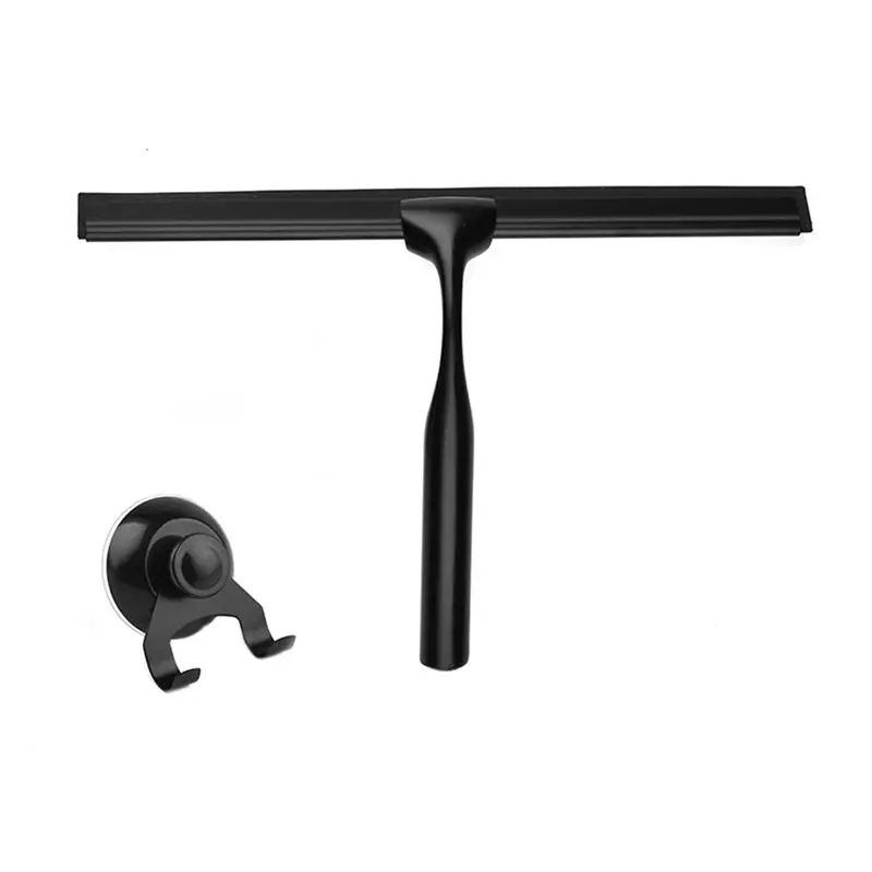 

A20F-Shower Squeegee For Glass Doors, About 10 Inch Window Squeegee Wiper With Non-Slip Handle