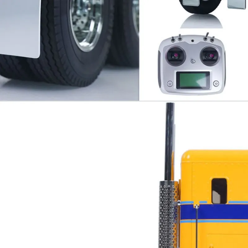 

TOUCAN 1/14 Remote Control DIY Tractor Truck 6*4 TAMIYA Chassis 56304 3Speed Transmission Light Sound System RTR Flysky Radio