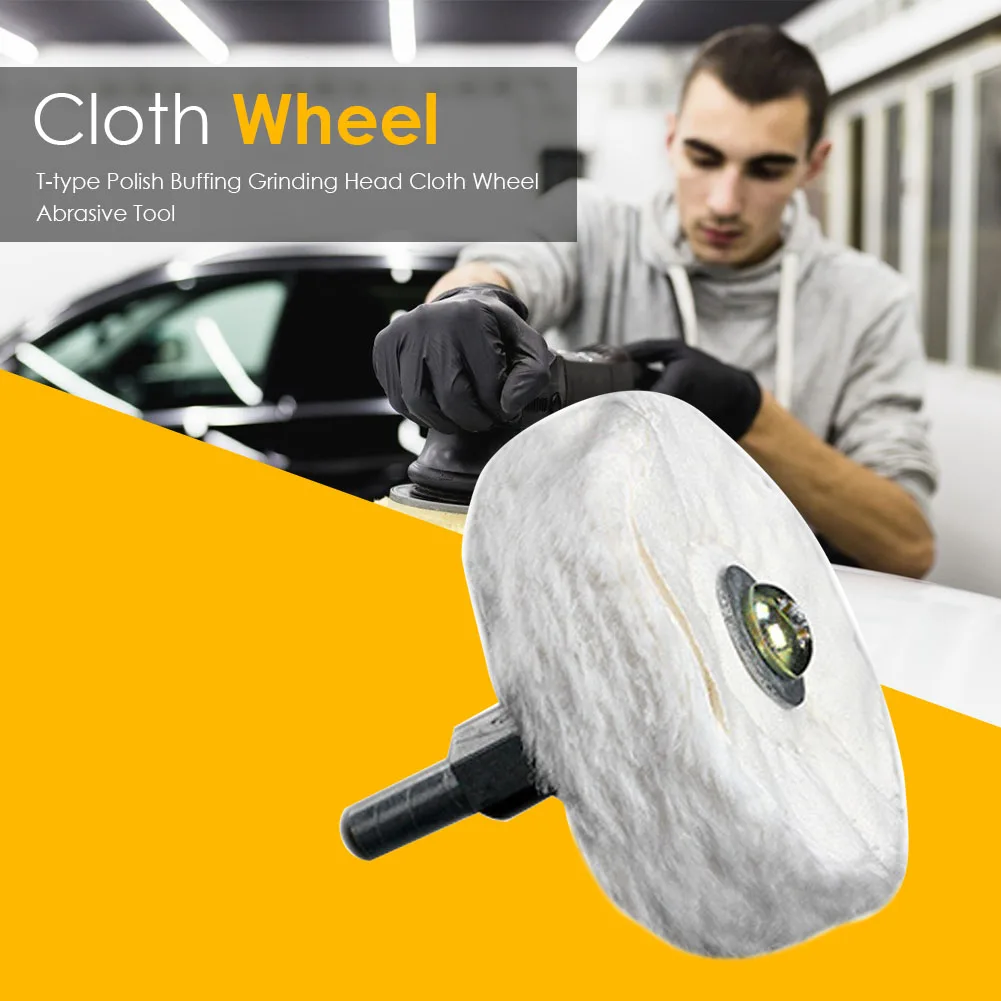 

Cloth Polishing Mop Wheel Pad for Rotary Drill Buffing Grinder Abrasive Tool