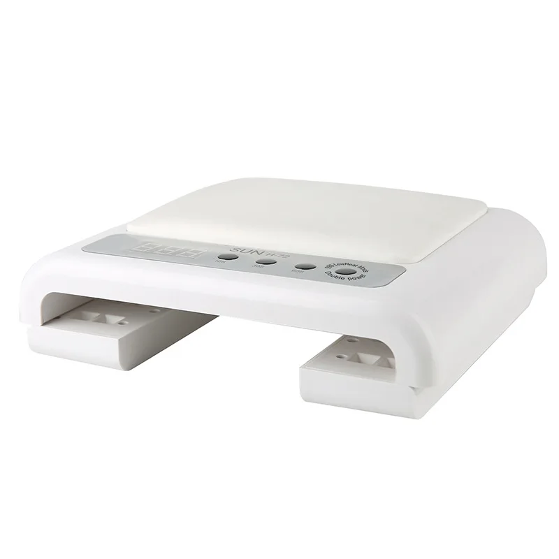 Składana lampa UV LED do paznokci z 72 diodami LED, suszarka do paznokci o dużej mocy, szybkie utwardzanie żelu do paznokci, wielofunkcyjna lampa do zdobienia paznokci.