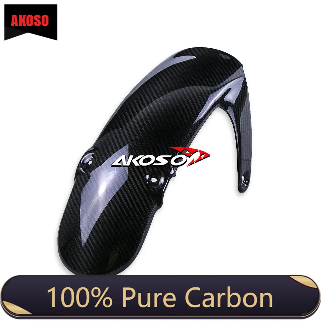 100% 3K Full Carbon Fiber Motorcycle Front Fender HUGGER MUDGUARD For Ducati  1100 /1100 Special 1100 Sport  2018 2019