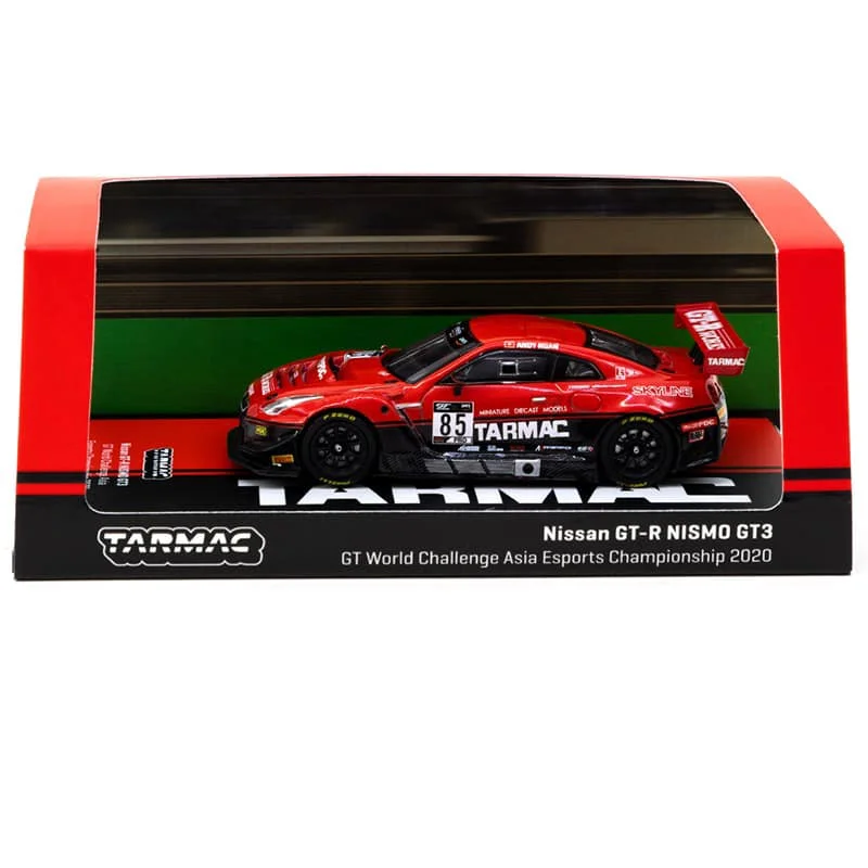 Tarmac Works TW 1:64 Nissan GT-R NISMO GT3 GT collezione di giocattoli modello di decorazione per auto in lega pressofusa