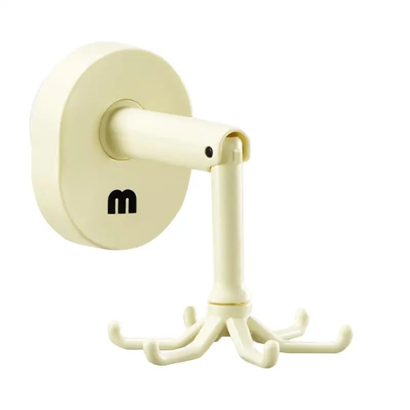 Suction Cup Shower Hooks Suction Hook Hangers With Six Claw 360 Degree Rotatable Traceless Disassembly Multifunctional