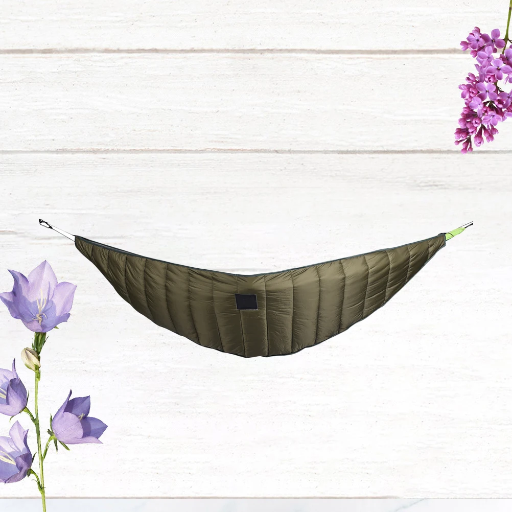 

Windproof Warm Hammock Winter Camping Insulation Leisure Thickened Cotton Foldable Portable Outdoor Safe Buckles