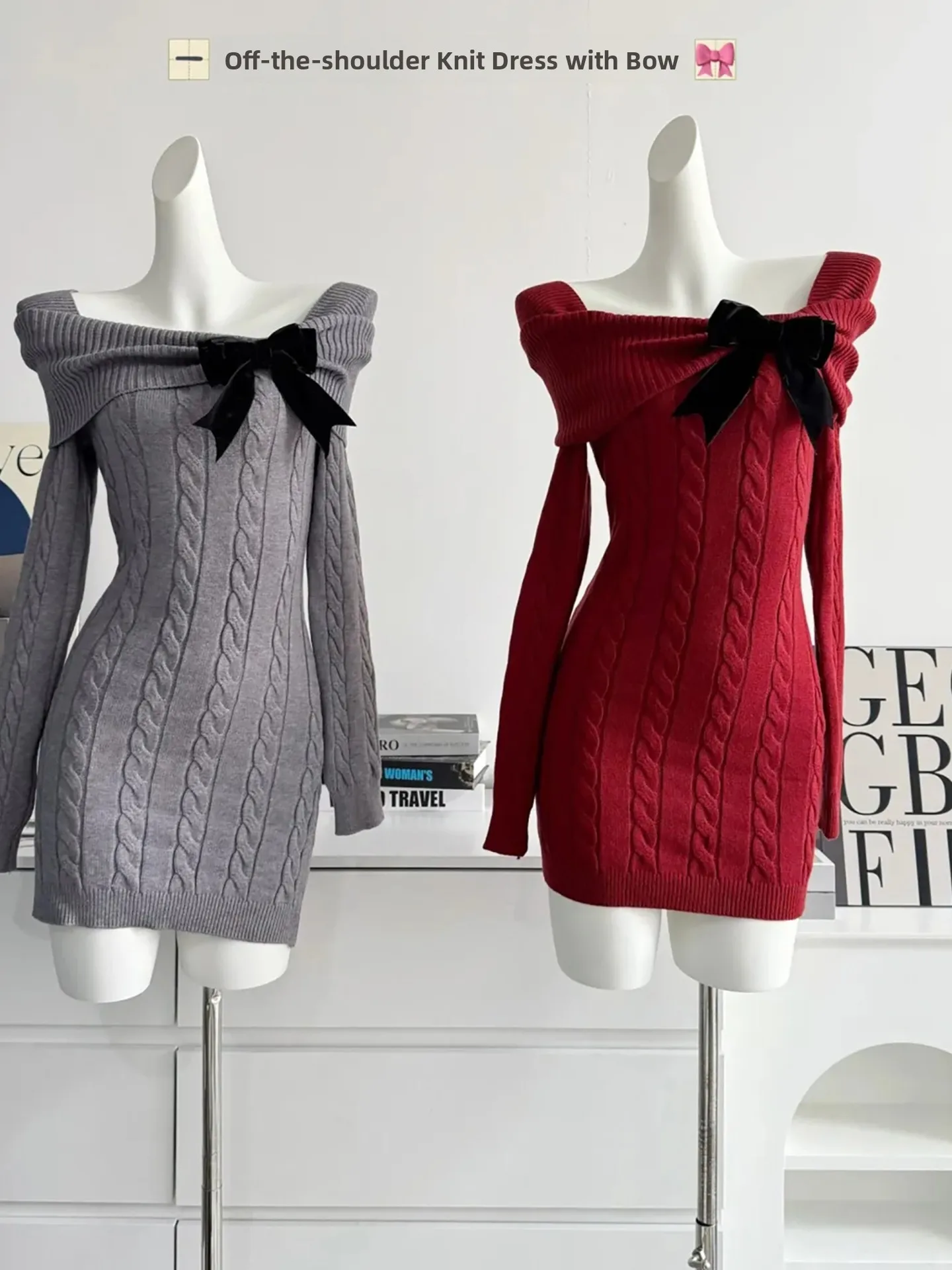 

Моющаяся трикотажная юбка Dr, женская зима 2025, новогодняя облегающая юбка со знаком зодиака, длинная облегающая юбка свеча, повседневная