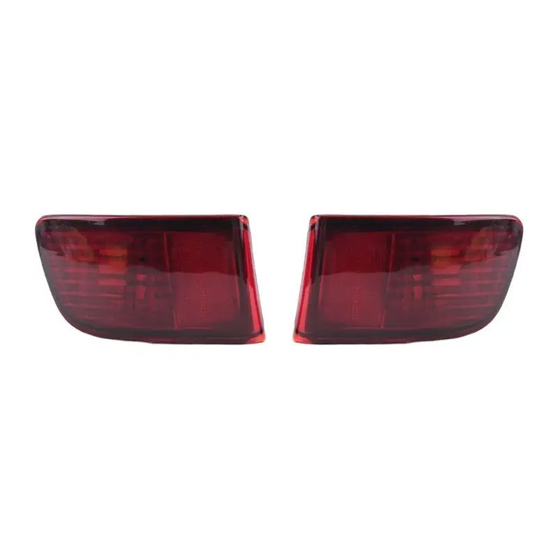 

Simple For Toyota Land Cruiser Prado 120 Tail Lamp 2002-2009 Rear Bumper Reflectors Lights No Bulb Rear Light Tail Light Shell