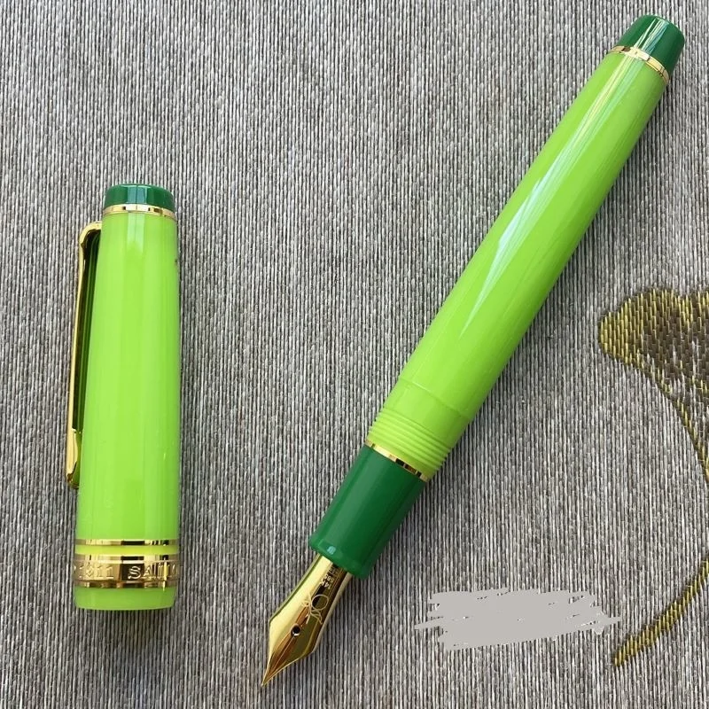 Sailor 14k Gold Tip Lemon Color Limited Fountain Pen 1Pcs/lot