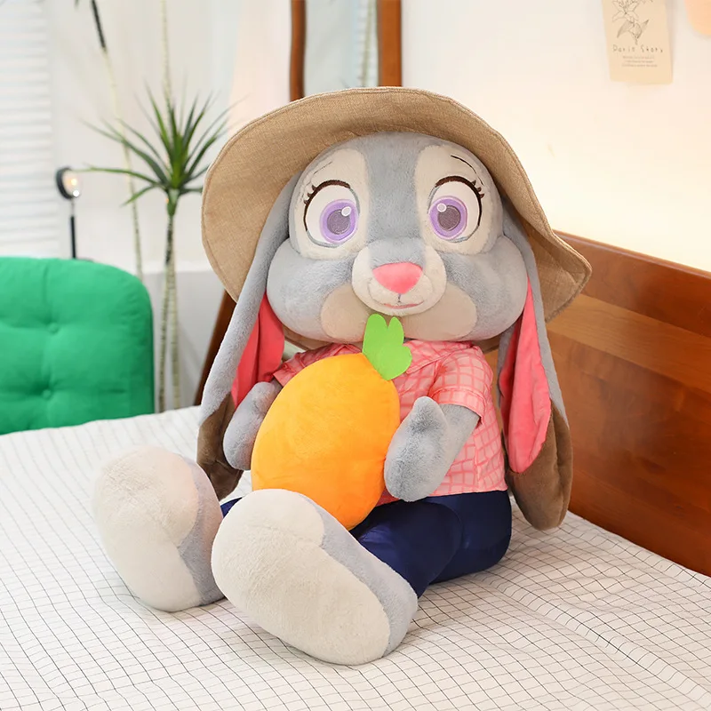 ぬいぐるみキツネにニッコウキスゲを抱かれたニックのおもちゃ、ぬいぐるみ枕人形、子供の誕生日、クリスマスギフト、男の子、女の子向け、柔らかく抱き心地の良いプレゼント