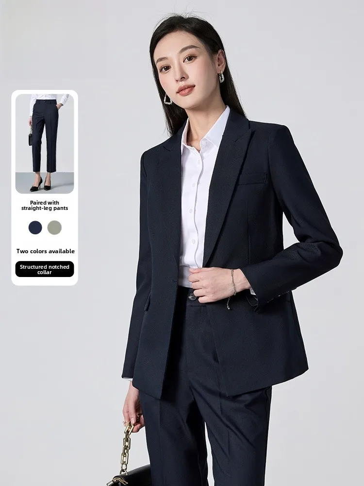 Bla Suit Jaet Dames 2024 Lente Herfst Nieuwe Professionele Formele High-End Woon-werkverkeer Interview Pak Set Ele Quali