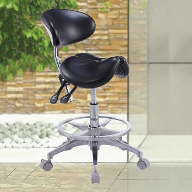 Saddle Chair Dental Chair Cushion Riding High Elastic Foam Sponge Metal Skeleton