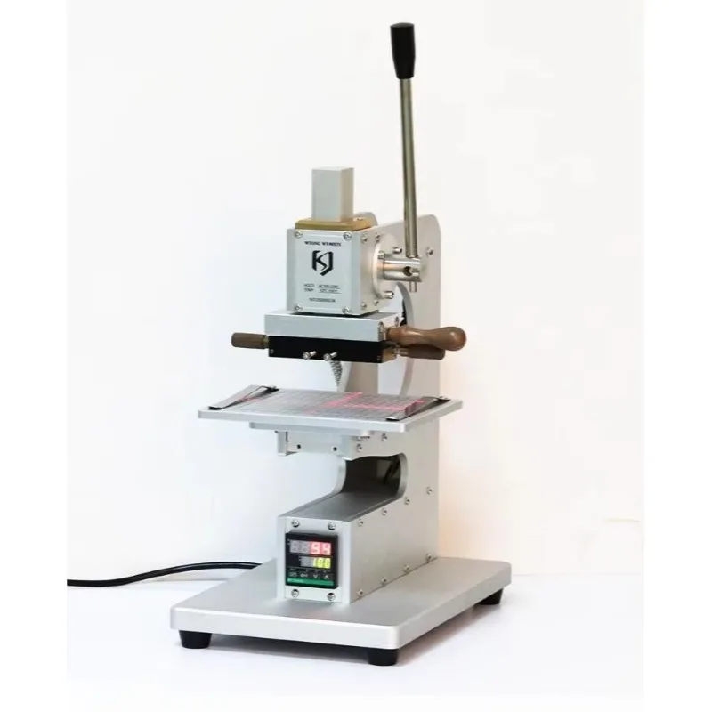 WT-90XTS Mini Digital Hot Stamping Machine Gold Silver Digital Leather Logo Embossed T Slot Hot Stamping Machine