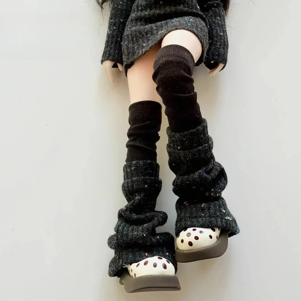 Weibliche Puppenkleidung, bedruckte BJD-Kniestrümpfe, gestrickter gestreifter Pullover, Modell für Azone Ob22/24 Blythe Actionfigur-Körper – Detail 21
