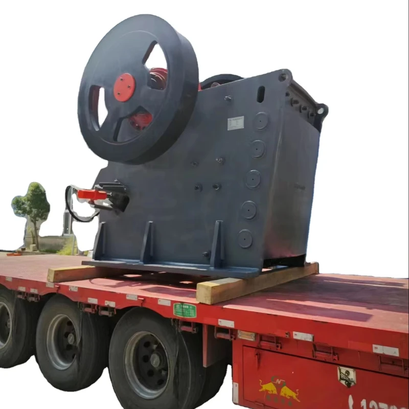 For Road Construction Quarry Stone Jaw Crusher with AC Motor & Gear High Capacity Rubble Crushing Machine