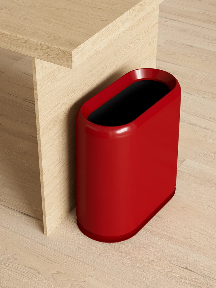 

Meiida Batoom Tra Can Long Cylinder ape Ins Sle Living Room 2L Capaci Double Buet Household Cleaning Tool