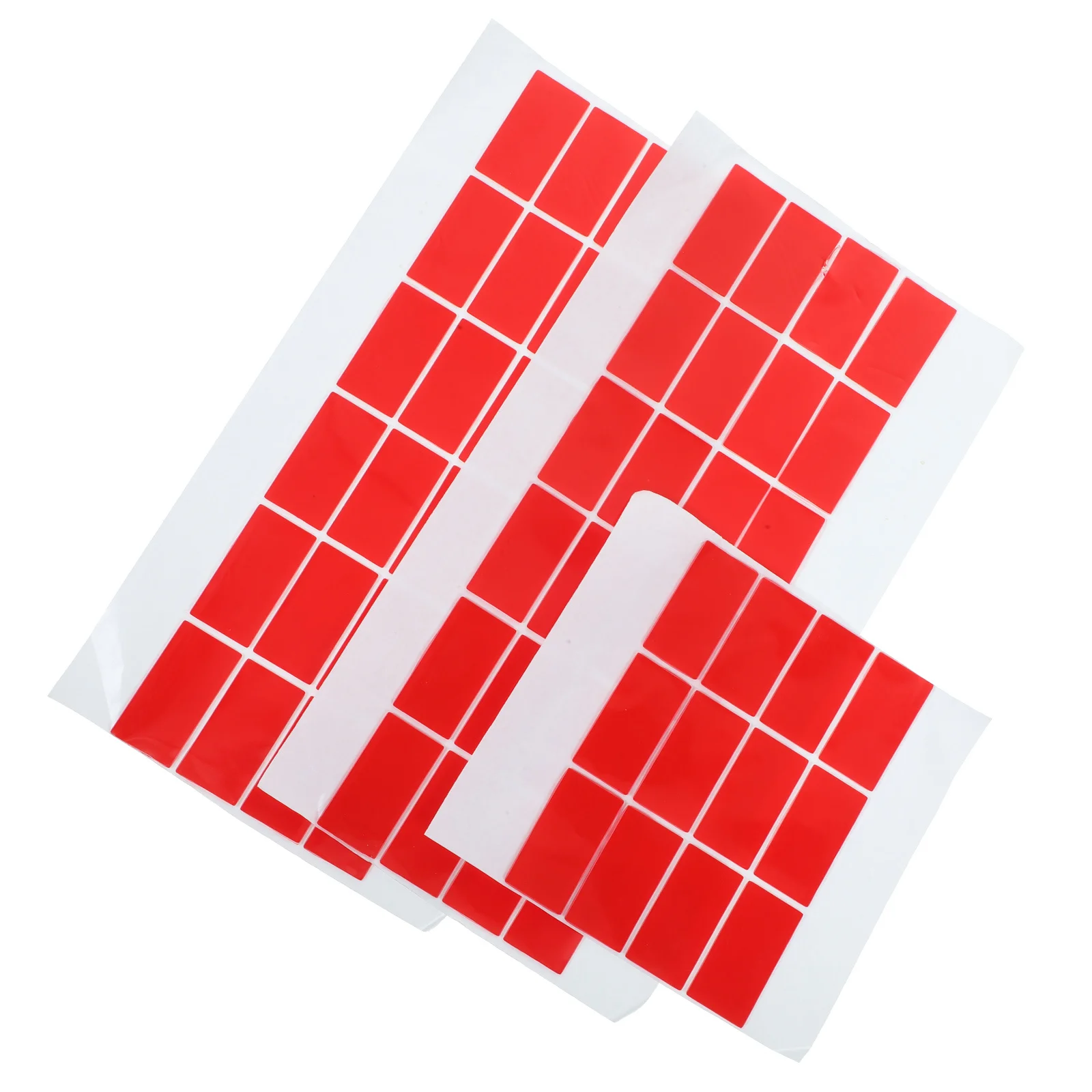 60 قطعة ملصقات مربعة لاصقة مزدوجة الجوانب شفافة لا أثر شريط قابل للإزالة DIY بها بنفسك الحرف الزفاف سيارة بالون تزيين الختم #1