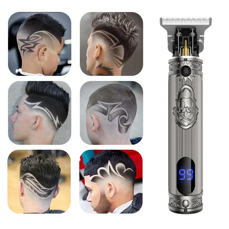 Kemei Zero Gap Kemei Finishing Machine Cut by Kernei Hair Trimmcutter Kemel Beard Cutter Keimei T9 Shaver Kemey T Trimmer Finish