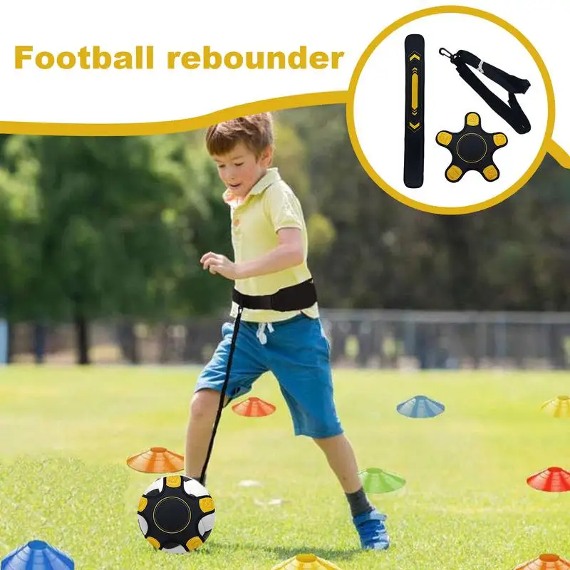 Soccer Ball Trainer With String Football Rebound Soccer Kick Practice Training Aid Football Training Equipment Personal Practice