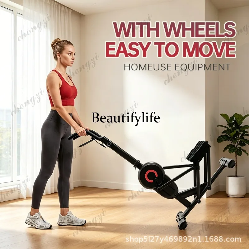 A85 Indoor Magnetic Control Exercise Bike Home Mountaineering Bike Stepper Mountaineering Magnetic Control Climbing Machine