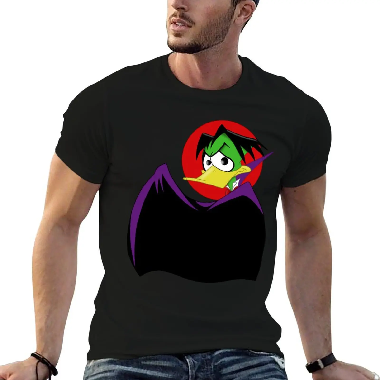 

T-Shirt For man Vintage percent for shirts t Movie funny cotton 100 Fans shirt t Awesome Duckula Count cotton
